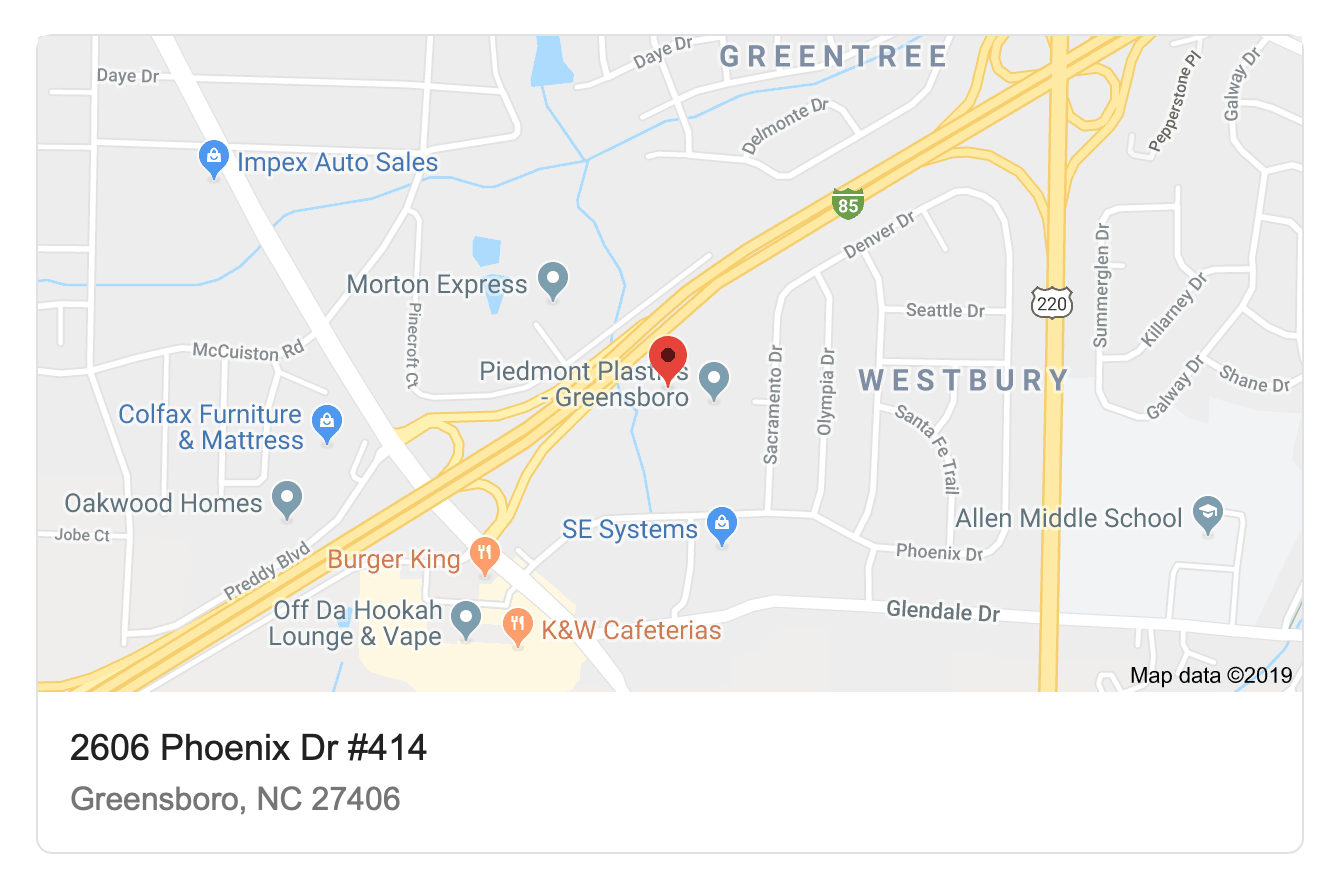 Our location. Click for detailed map...